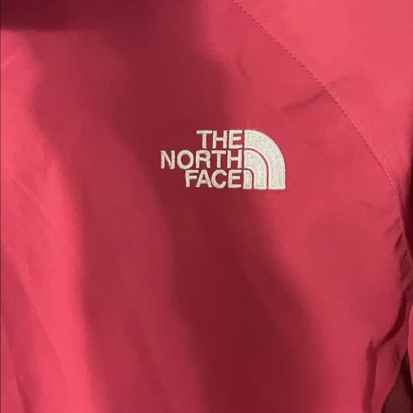 The North Face Women’s 3-in-1 Hooded Parka HyVent Magenta & Gray Size Small - Picture 13 of 17